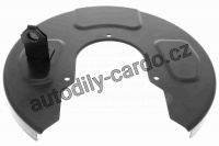 Ochranný plech brzdový kotouč levé zadní kolo VAICO  10-5049 (V10-5049)