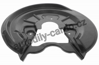 Ochranný plech brzdový kotouč levá zadní náprava VAICO V10-5009(10-5009) Ochranný plech brzdový kotouč levá zadní náprava VAICO V10-5009(10-5009)