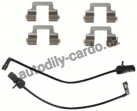 Sada brzdových destiček TRW GDB1866 - AUDI A8 09-