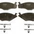 Sada brzdových destiček TRW GDB454 - VW GOLF II, III