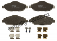 Sada brzdových destiček TRW GDB1761 - PEUGEOT 308 07-