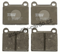 Sada brzdových destiček TRW GDB101 - VW