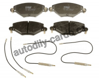 Sada brzdových destiček TRW GDB1448 - CITROEN C5