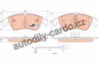 Sada brzdových destiček TRW GDB1908