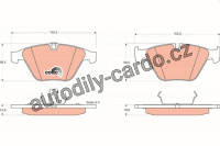 Sada brzdových destiček TRW GDB1498 - BMW 7