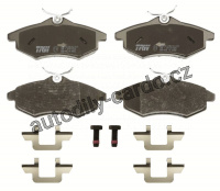 Sada brzdových destiček TRW GDB1495 - CITROEN C3 Sada brzdových destiček TRW GDB1495 - CITROEN C3