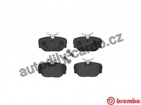 Sada brzdových destiček BREMBO P44009 - LAND ROVER Sada brzdových destiček BREMBO P44009 - LAND ROVER