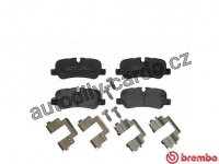 Sada brzdových destiček BREMBO P44019 - LAND ROVER Sada brzdových destiček BREMBO P44019 - LAND ROVER