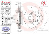 Brzdový kotouč BREMBO 09.C399.13 - BMW