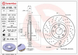 Brzdový kotouč BREMBO 09.A185.1X