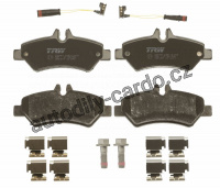 Sada brzdových destiček TRW GDB1697 - MERCEDES SPRINTER 06-