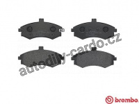 Sada brzdových destiček BREMBO P30020 - HYUNDAI Sada brzdových destiček BREMBO P30020 - HYUNDAI