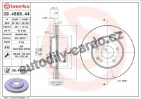 Brzdový kotouč BREMBO 09.4869.41