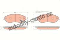 Sada brzdových destiček TRW GDB1681 - FIAT NEW DUCATO