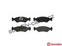 Sada brzdových destiček BREMBO P24028 Sada brzdových destiček BREMBO P24028
