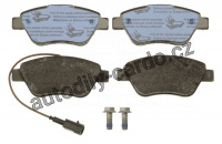 Sada brzdových destiček TRW GDB1590 - FIAT IDEA Sada brzdových destiček TRW GDB1590 - FIAT IDEA