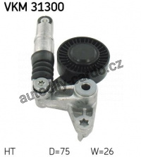 Napinaci kladka, žebrovaný klínový řemen SKF VKM31300