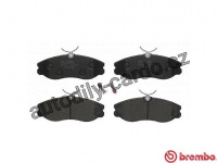 Sada brzdových destiček BREMBO P24039 - NISSAN Sada brzdových destiček BREMBO P24039 - NISSAN