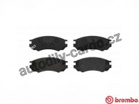 Sada brzdových destiček BREMBO P56055 - NISSAN Sada brzdových destiček BREMBO P56055 - NISSAN
