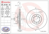 Brzdový kotouč BREMBO 09.9132.10 - MITSUBISHI
