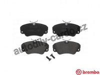 Sada brzdových destiček BREMBO P59016 - OPEL Sada brzdových destiček BREMBO P59016 - OPEL