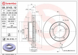 Brzdový kotouč BREMBO 09.9143.10 - TOYOTA