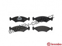 Sada brzdových destiček BREMBO P24043 - FORD Sada brzdových destiček BREMBO P24043 - FORD