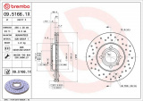 Brzdový kotouč BREMBO 09.5166.1X