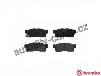 Sada brzdových destiček BREMBO P61108 - CITROËN, MITSUBISHI, PEUGEOT Sada brzdových destiček BREMBO P61108 - CITROËN, MITSUBISHI, PEUGEOT