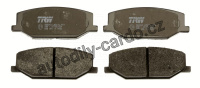 Sada brzdových destiček TRW GDB383 - SUZUKI SAMURAI 1.3 84-
