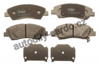 Sada brzdových destiček TRW GDB3618 - KIA PICANTO Sada brzdových destiček TRW GDB3618 - KIA PICANTO