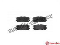 Sada brzdových destiček BREMBO P59021 - ISUZU, OPEL Sada brzdových destiček BREMBO P59021 - ISUZU, OPEL