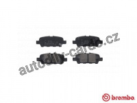 Sada brzdových destiček BREMBO P56087 - INFINITI , NISSAN Sada brzdových destiček BREMBO P56087 - INFINITI , NISSAN
