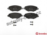 Sada brzdových destiček BREMBO P24060 Sada brzdových destiček BREMBO P24060