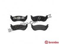 Sada brzdových destiček BREMBO P24068 - FORD USA Sada brzdových destiček BREMBO P24068 - FORD USA