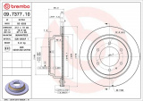 Brzdový kotouč BREMBO 09.7377.10 - ISUZU, OPEL