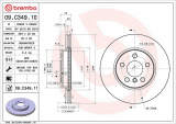 Brzdový kotouč BREMBO 09.C349.11 - BMW, MINI
