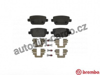 Sada brzdových destiček BREMBO P24075 - FORD Sada brzdových destiček BREMBO P24075 - FORD