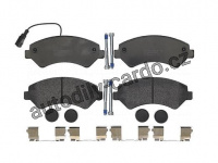 Sada brzdových destiček BREMBO P61093 - CITROËN, FIAT, PEUGEOT Sada brzdových destiček BREMBO P61093 - CITROËN, FIAT, PEUGEOT