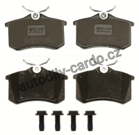 Sada brzdových destiček TRW GDB823 - VW GOLF III