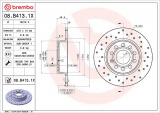 Brzdový kotouč BREMBO 08.B413.1X