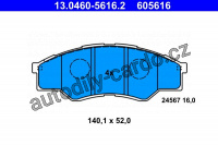 Sada brzdových destiček ATE 13.0460-5616 (AT 605616) Sada brzdových destiček ATE 13.0460-5616 (AT 605616)