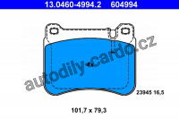 Sada brzdových destiček ATE 13.0460-4994 (AT 604994) - MERCEDES-BENZ