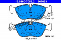 Sada brzdových destiček ATE 13.0460-7053 (AT 607053) - VOLVO Sada brzdových destiček ATE 13.0460-7053 (AT 607053) - VOLVO