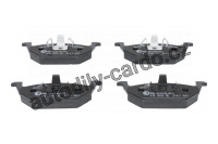 Sada brzdových destiček ATE 13.0460-7111 (AT 607111) - AUDI, SEAT, ŠKODA, VW Sada brzdových destiček ATE 13.0460-7111 (AT 607111) - AUDI, SEAT, ŠKODA, VW