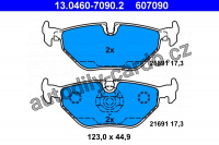 Sada brzdových destiček ATE 13.0460-7090 (AT 607090) - BMW Sada brzdových destiček ATE 13.0460-7090 (AT 607090) - BMW