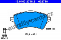 Sada brzdových destiček ATE 13.0460-2718 (AT 602718) - LAND ROVER Sada brzdových destiček ATE 13.0460-2718 (AT 602718) - LAND ROVER