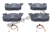 Sada brzdových destiček ATE 13.0460-3911 (AT 603911) - PEUGEOT, RENAULT Sada brzdových destiček ATE 13.0460-3911 (AT 603911) - PEUGEOT, RENAULT