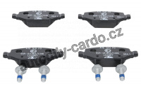 Sada brzdových destiček ATE 13.0470-2867 (AT LD2867)