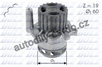 Vodní pumpa DOLZ A197 - SEAT, SKODA, VW Vodní pumpa DOLZ A197 - SEAT, SKODA, VW